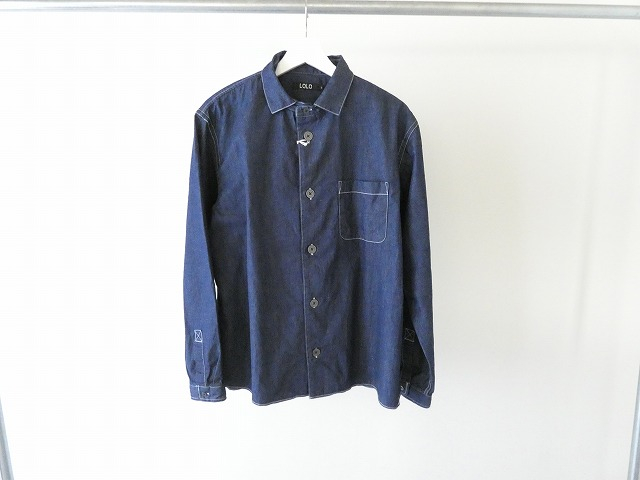 LOLO(ロロ) ニュースタンダード型デニムシャツの商品画像2