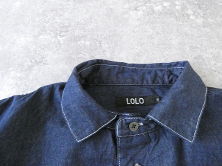 LOLO(ロロ) ニュースタンダード型デニムシャツの商品画像22