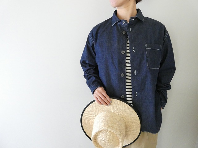 LOLO(ロロ) ニュースタンダード型デニムシャツの商品画像3