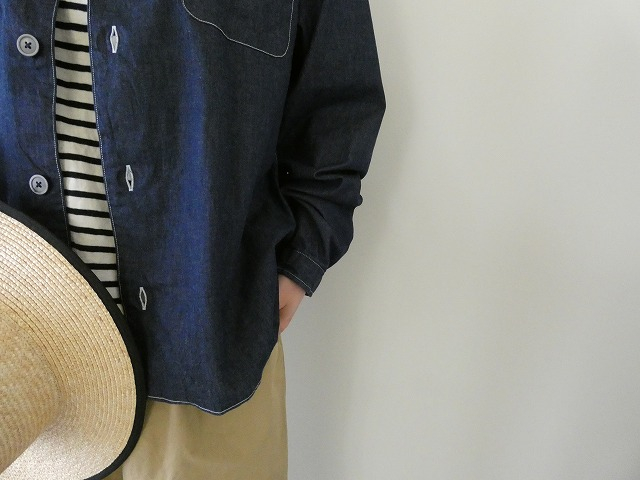 LOLO(ロロ) ニュースタンダード型デニムシャツの商品画像5