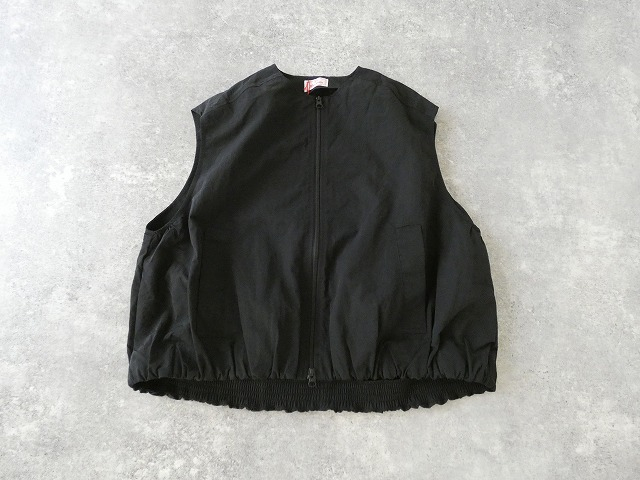 mao made(マオメイド) ヴィンテージウェザーバルーンシルエットZIP UPベストの商品画像11