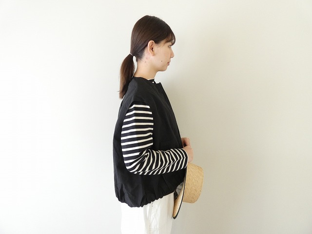 mao made(マオメイド) ヴィンテージウェザーバルーンシルエットZIP UPベストの商品画像4