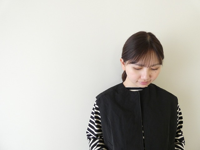 mao made(マオメイド) ヴィンテージウェザーバルーンシルエットZIP UPベストの商品画像6