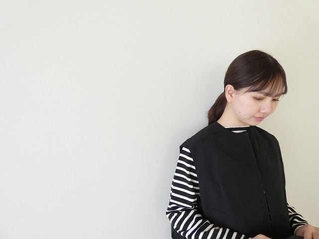 mao made(マオメイド) ヴィンテージウェザーバルーンシルエットZIP UPベストの商品画像7