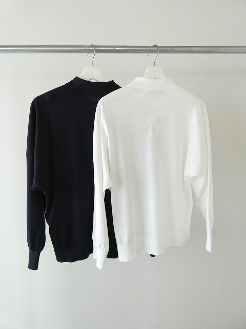 MidiUmi(ミディウミ) ワイドニットポロの商品画像12