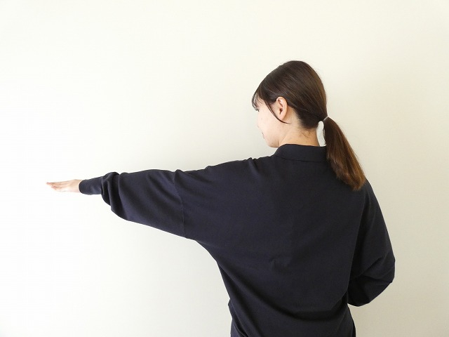 MidiUmi(ミディウミ) ワイドニットポロの商品画像4