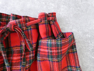 R&D.M.Co-(オールドマンズテーラー) WOOL TARTAN CHECK STRING SKIRTの商品画像19
