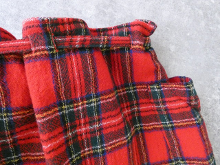 R&D.M.Co-(オールドマンズテーラー) WOOL TARTAN CHECK STRING SKIRTの商品画像24