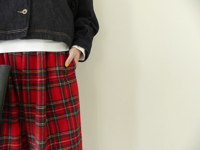 R&D.M.Co-(オールドマンズテーラー) WOOL TARTAN CHECK GUM PANTSの商品画像4