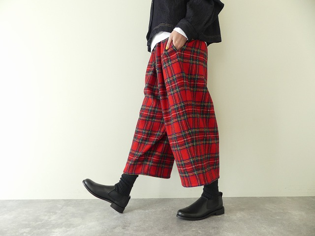 R&D.M.Co-(オールドマンズテーラー) WOOL TARTAN CHECK GUM PANTSの商品画像8