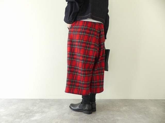 R&D.M.Co-(オールドマンズテーラー) WOOL TARTAN CHECK GUM PANTSの商品画像9