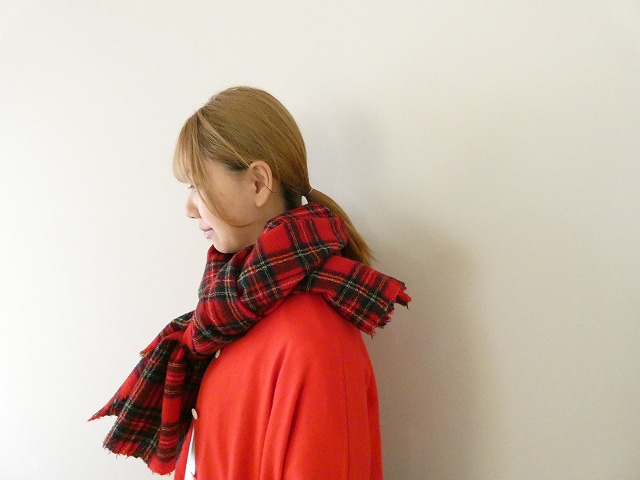 R&D.M.Co-(オールドマンズテーラー) WOOL TARTAN CHECK MUFFLER の商品画像2