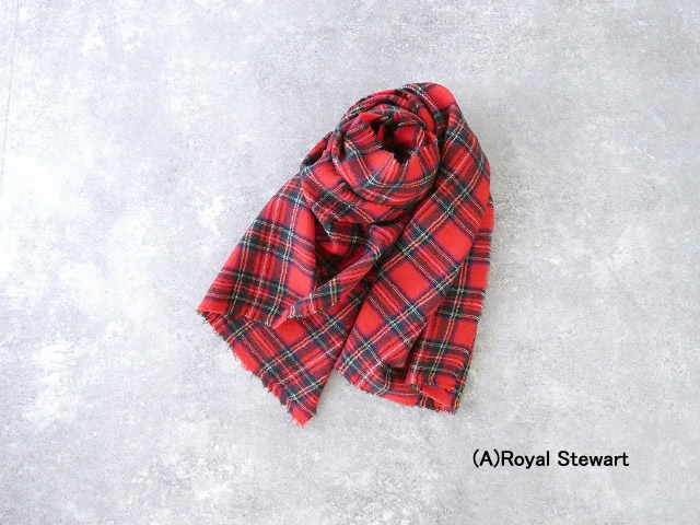 R&D.M.Co-(オールドマンズテーラー) WOOL TARTAN CHECK MUFFLER の商品画像28
