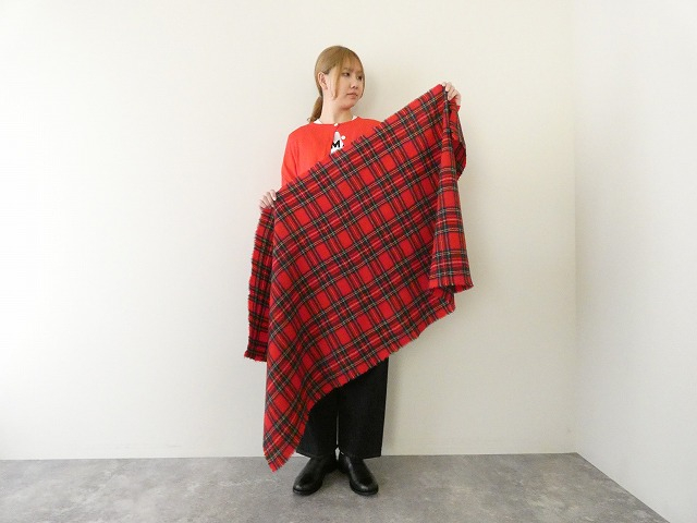 R&D.M.Co-(オールドマンズテーラー) WOOL TARTAN CHECK MUFFLER の商品画像4