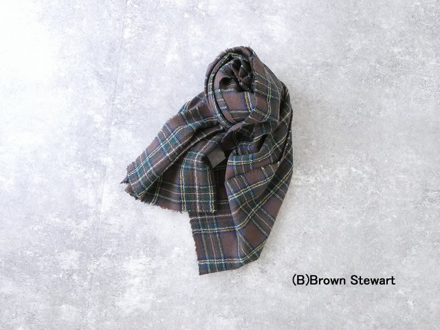 R&D.M.Co-(オールドマンズテーラー) WOOL TARTAN CHECK MUFFLER の商品画像42