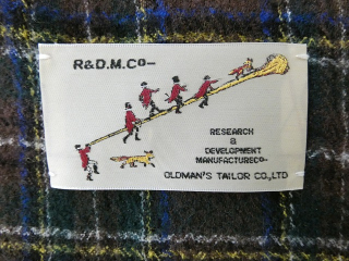 R&D.M.Co-(オールドマンズテーラー) WOOL TARTAN CHECK MUFFLER の商品画像48