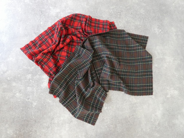 R&D.M.Co-(オールドマンズテーラー) WOOL TARTAN CHECK MUFFLER の商品画像8