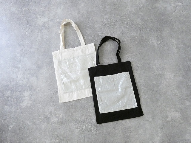 prit(プリット) オックス×40/1リネン箔プリントビックポケットトートの商品画像3