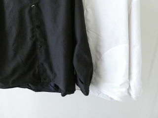 prit(プリット) ポリエステルコットンサッカー×コットンナイロンタフタリバーシブルノーカラーブルゾンの商品画像17