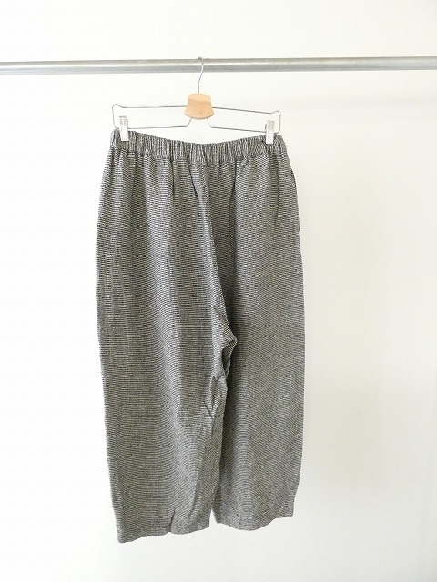 prit(プリット) リネンシルクハウンドトゥースワンタックバギーパンツの商品画像10