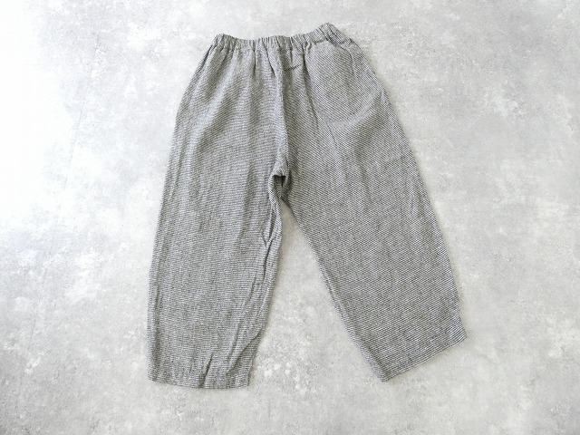 prit(プリット) リネンシルクハウンドトゥースワンタックバギーパンツの商品画像11