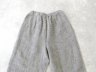 prit(プリット) リネンシルクハウンドトゥースワンタックバギーパンツの商品画像23