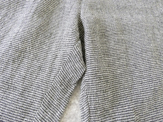 prit(プリット) リネンシルクハウンドトゥースワンタックバギーパンツの商品画像28