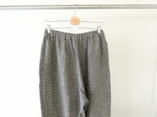 prit(プリット) リネンシルクハウンドトゥースワンタックバギーパンツの商品画像33