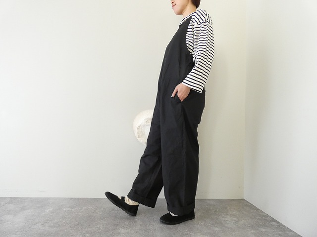 prit(プリット) コットンリネンライトバックサテンオールインワンの商品画像4