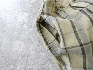 prit(プリット) 16/1リネンコットンチェックタックイージーパンツの商品画像48