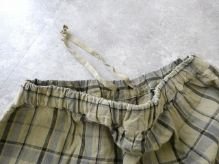 prit(プリット) 16/1リネンコットンチェックタックイージーパンツの商品画像49