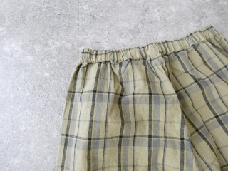 prit(プリット) 16/1リネンコットンチェックタックイージーパンツの商品画像50