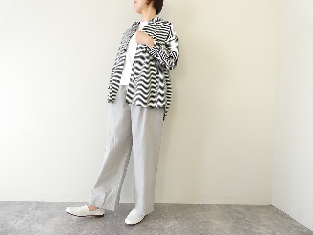 prit(プリット) コットンナイロン高密度平織パジャマパンツの商品画像1