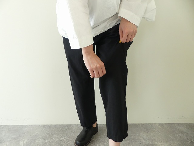 prit(プリット) 綿麻ストレッチテーパードイージーパンツの商品画像5