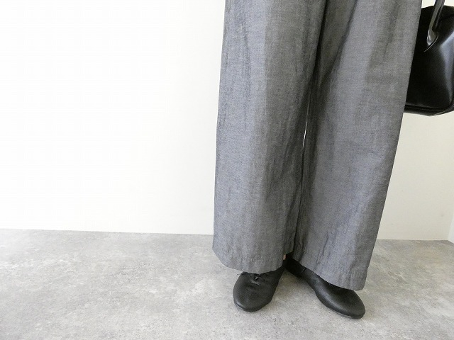 prit(プリット) 綿麻ストレッチワイドパンツの商品画像4