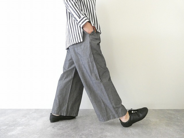 prit(プリット) 綿麻ストレッチワイドパンツの商品画像8