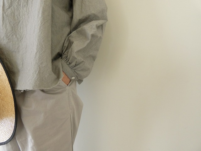 prit(プリット) 綾ダンプワンタックテーパードパンツの商品画像6