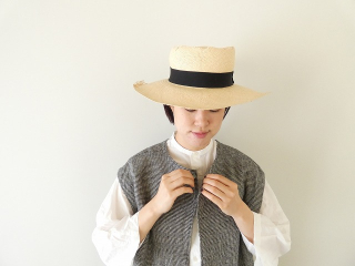 prit(プリット) リネンシルクハウンドトゥース2wayベストの商品画像24