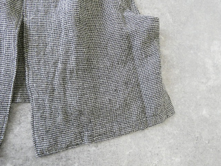 prit(プリット) リネンシルクハウンドトゥース2wayベストの商品画像31