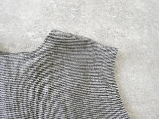 prit(プリット) リネンシルクハウンドトゥース2wayベストの商品画像32