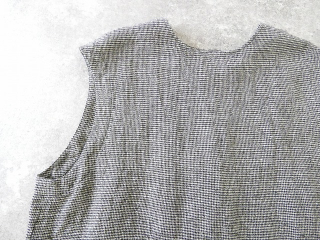 prit(プリット) リネンシルクハウンドトゥース2wayベストの商品画像33