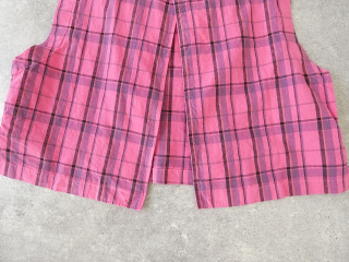 prit(プリット) リネンコットンチェック2Wayベストの商品画像35