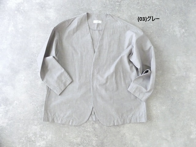 prit(プリット) 綿麻ストレッチトッパージャケットの商品画像28