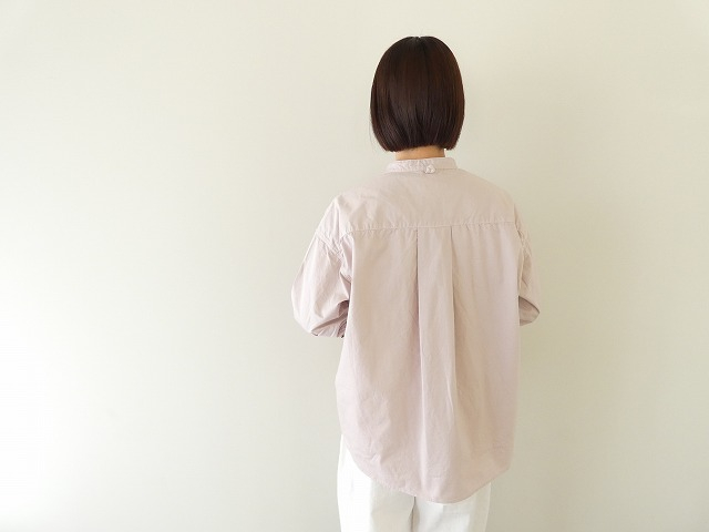 prit(プリット) 綾ダンプ7分袖スタンドカラーシャツの商品画像10