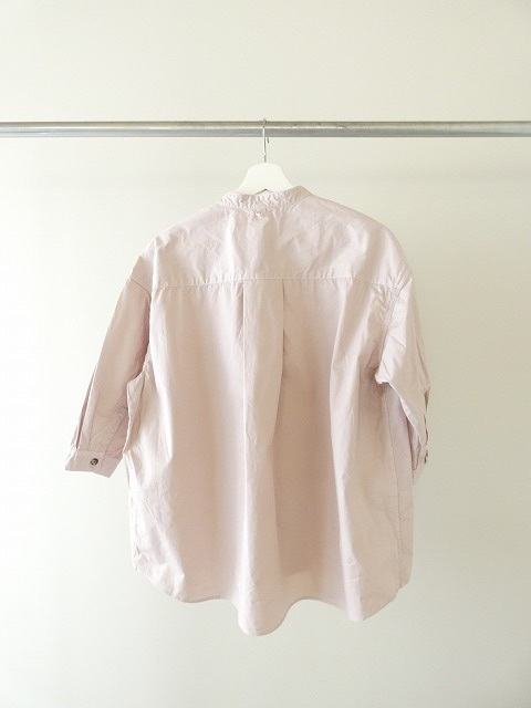 prit(プリット) 綾ダンプ7分袖スタンドカラーシャツの商品画像12