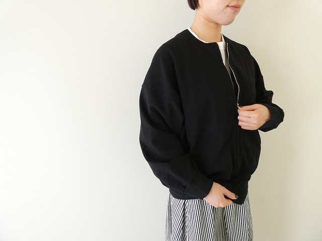 prit(プリット) 40/1 DEPENDランダムミニ裏毛ZIPブルゾンの商品画像4