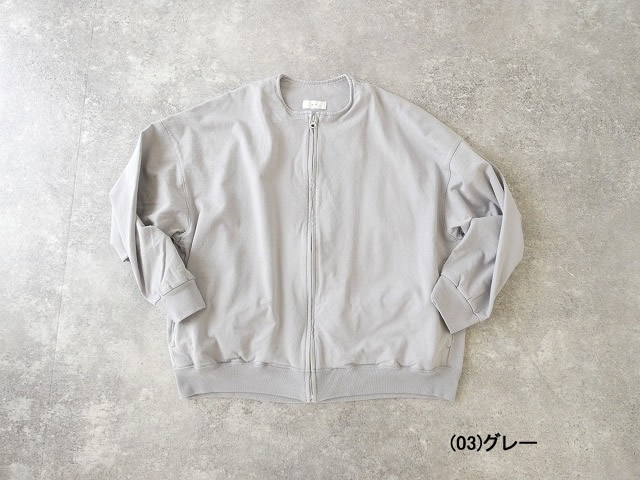 prit(プリット) 40/1 DEPENDランダムミニ裏毛ZIPブルゾンの商品画像42