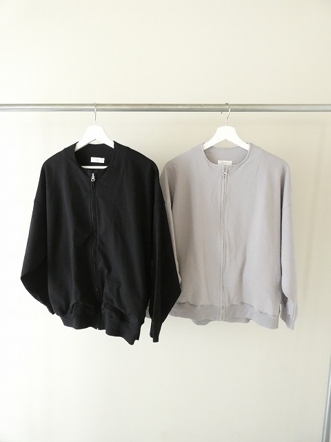 prit(プリット) 40/1 DEPENDランダムミニ裏毛ZIPブルゾンの商品画像9