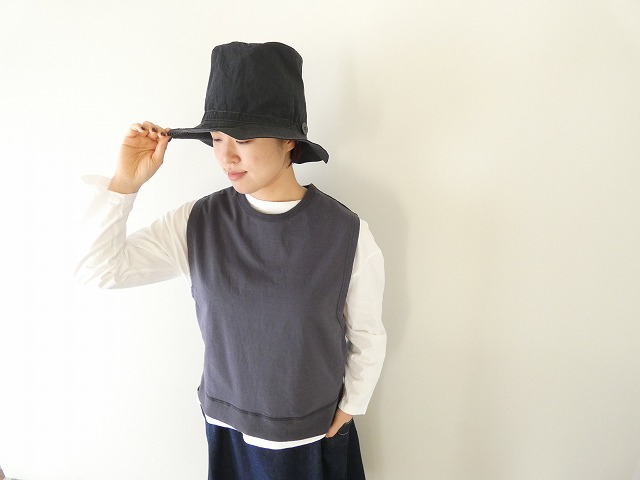 prit(プリット) 40/1 DEPENDランダムミニ裏毛プルオーバーベストの商品画像1