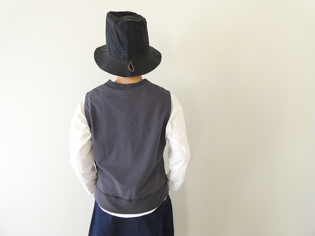 prit(プリット) 40/1 DEPENDランダムミニ裏毛プルオーバーベストの商品画像2